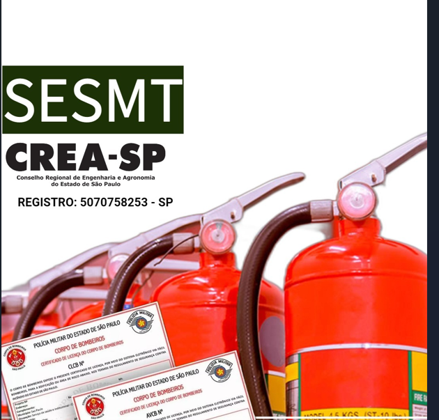 Marca SESMT e CREA-SP